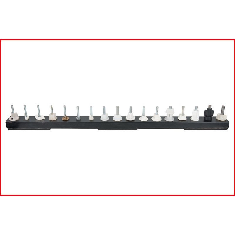 KS Tools 123.0035 Toilet Seat Assembly Key Set 4-Piece