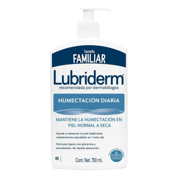 Crema Corporal Lubriderm Humectación Diaria 750ml Sin Fragancia