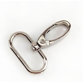 10 Uds., 16-38mm, hebilla de gancho for correa de bolso, cierre de langosta giratorio de Metal, correas DIY, ganchos a presión, llavero, hebillas de gatillo, accesorio ( Color : Bronze , Size : 38 mm