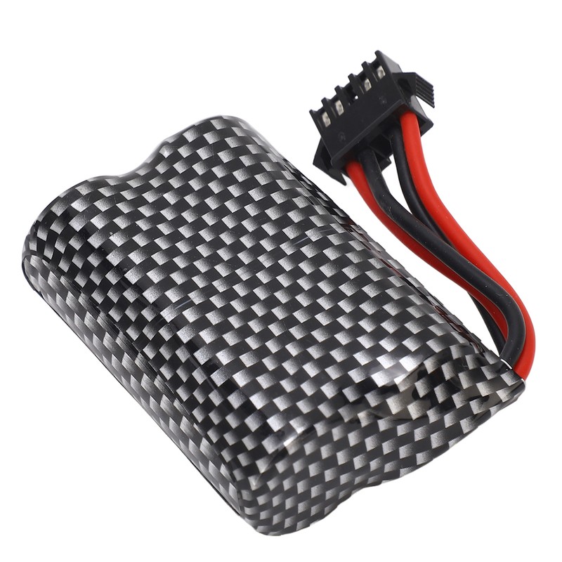 RC Lithium Battery 7.4V 1200mAh 8.88Wh with SM‑5P Plug Long