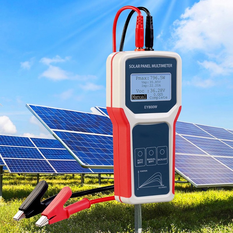 revolt Solar Panel Tester: Digital Solar Panel Multimeter Up to