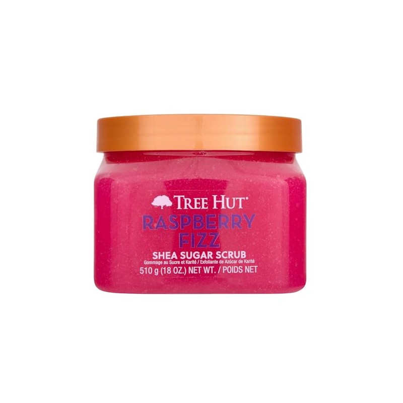 Tree Hut Shea Sugar Scrub Raspberry Fizz, 510 g