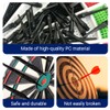 IKOPFLN Pack of 100 Plastic Dart Tips, Soft Dart Tips,