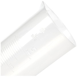 Neolab 4038 Measuring Cylinder, Low Form, 500 ml – 10 ml – Polypropylene – Round Base