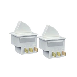 W11396033 3 Pin Refrigerator Door Light Switch Replacement, 2 Pack
