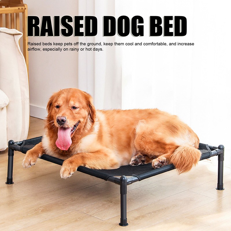 Elevated Dog Bed Detachable Washable Easy To Assemble Waterproof Skid