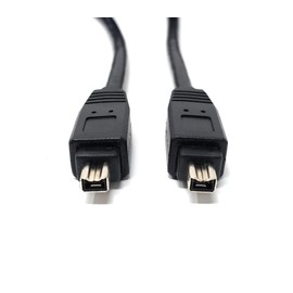MainCore 2m Firewire 4 Pin to 4 Pin Cable Lead (400 IEEE 1394) Works with PC, 28/26AWG, Male to Male (Various (2m)