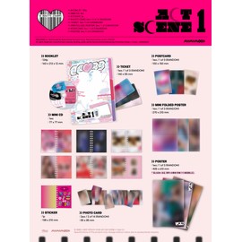 MAMAMOO+ - 1st Single Album ACT 1, Scene 1 Standard Edition CD+Folded Poster (+Folded Poster)