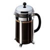 Bodum 51oz Chambord French Press Coffee Maker, High-Heat Borosilicate Glass,
