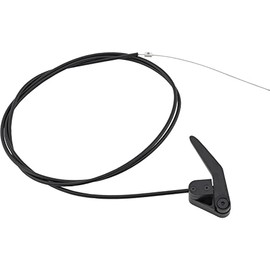 Bear Jaw Door Latch Release Black Handle w/Cable