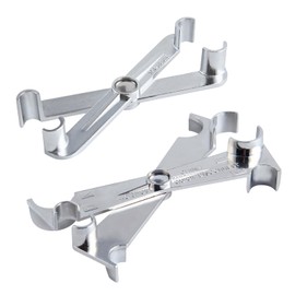 GOLD DEER 2Pcs Scissor Fuel Line Disconnect Tool Set 4-in-1 and 2-in-1 Fuel Line Disconnect Scissor Tool Use on Fuel Heater and A/C Line Service Compatible with GM, Ford Vehicles