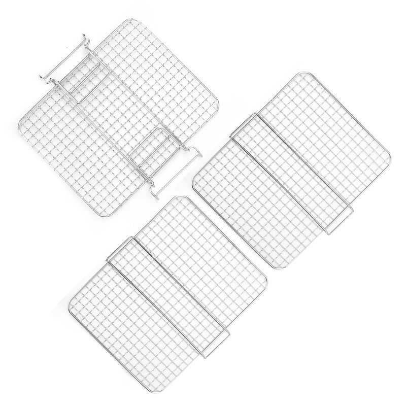3 Layer Grilling Rack Stainless Steel Baking Oven Cooling Rack
