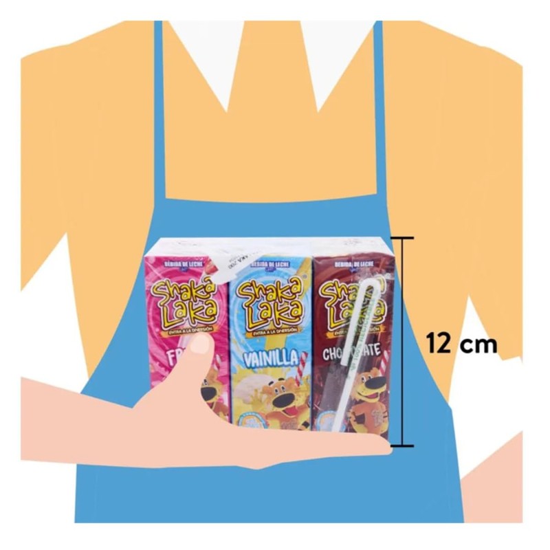 SHAKA LAKA bebida sabor surtido 6.75 fl oz (Pack 6)