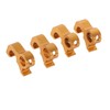 4PCS Micro Breaker Lockout Aluminum Alloy Sparkproof Circuit Breaker Lock