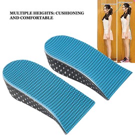 Plantilla Elevadora para Zapatos, Almohadilla para Zapatos Inserción Transpirable Elevación de Zapatos Plantilla de Aumento Medio Inserciones para Fascitis Plantar