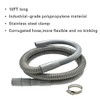 Universal Washing Machine Drain Hose - 10 Ft Discharge Hose