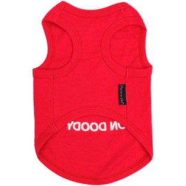 Parisian Pet Dog Cat Clothes Tee Shirts Lifeguard, Peace, Free Hugs, Captain, Who Saved Who, Size Matters, Tuxedo, Keep Calm, Mustache, Life's a Beach (Lifeguard on Doody, 3XL)