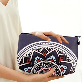 FOMIYES 6pcs Portable Makeup Bags for Women Travel Toiletry Organizer Zipper and Compact Cosmetic Storage for Skincare and Travel Accessories