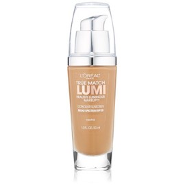 L'Oreal Paris True Match Lumi Maquillaje luminoso saludable, N7-8 Classic Tan Cappucino, 1 fl; oz