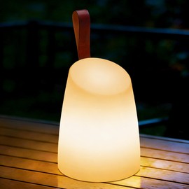 uuffoo Portable Table Lamp Dimmable Rechargeable LED Lantern Outdoor IP44 Waterproof Shower Lamp, 7 Color RGB+Warm White, Memory Function, 7H Timer Auto-Off for Patio Garden Camping