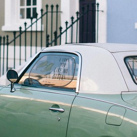 Mr. & Mrs. Panda Car Sun Shade Otter Hands Holding - Gift, Otter Sea Otter, Sun Visor Car, Love, Sun Protection Car