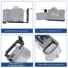 FOTGA Quick Release Plate L-Angle Vertical Quick Release Plate L-Bracket