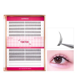 CORINGCO Toktok Hara Wink Fake Eyelashes (Mix set)
