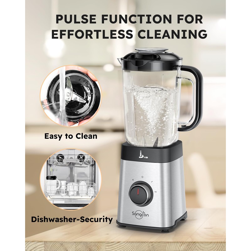 Sangcon Blenders for Kitchen - Smoothie Blender - Personal Blender
