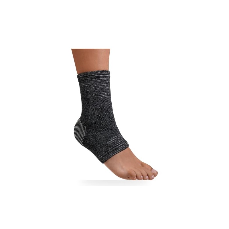 Ankle Support Compression, Slip-On, Running, Size L