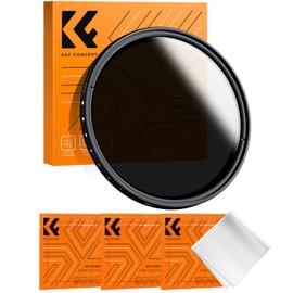 K&F Concept B-Series 37 mm ND Filter Variable ND2-ND400 (1-9 Stop) Slim Neutral Density Filter