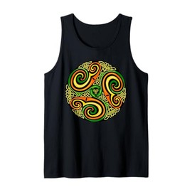 Irish Celtic Knot Design Tank Top