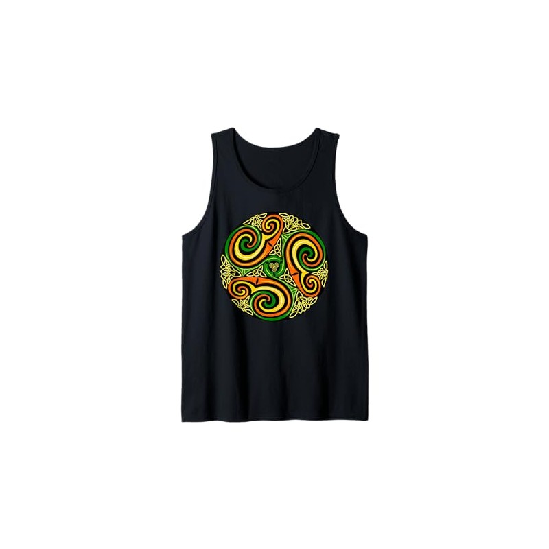 Irish Celtic Knot Design Tank Top