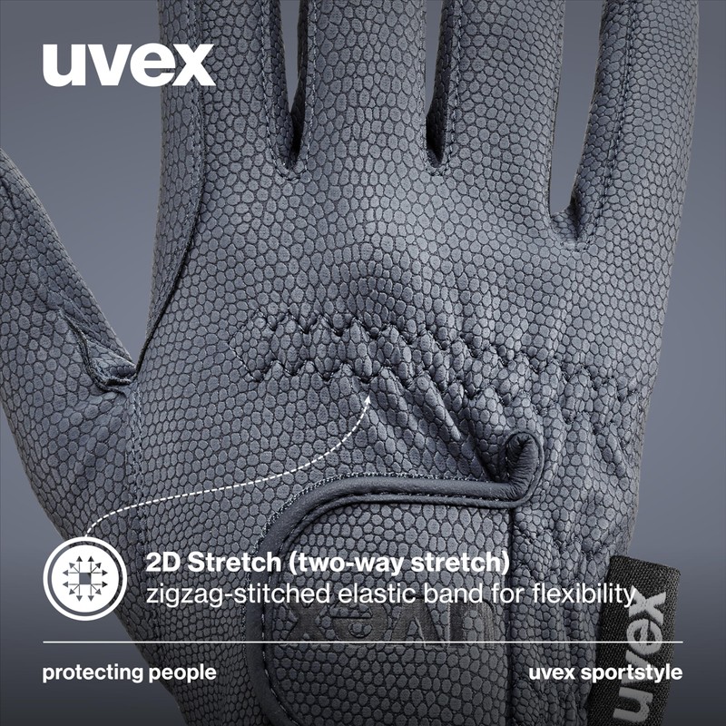 uvex sportstyle Riding Gloves Unisex - Adults, blue, 5.5