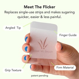 Sugar Me Smooth Body Sugar Wax – Gentle On Skin And Less Painful Hair Removal In A Simple System, No Strips, No Heat, Water Soluble All-Natural Solution For All Skin & Hair Types