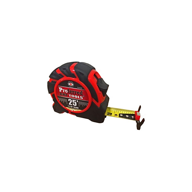 Proferred T53002 ProferredTape Measure, 25 ft, 1-1/16" Blade