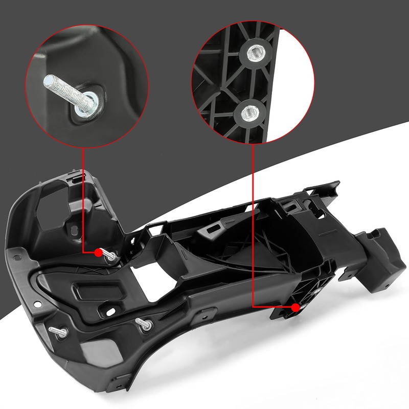 Kojem Rear Bumper Outer Extension Insert Bracket Driver Side Compatible