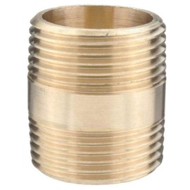 1 1/4" Brass Barrel Nipple (Known as Barrel Nipple/Nipple Fittings Also Available in 1/8 inch, 1/4 inch, 3/8 inch, 1/2 inch, 3/4 inch, 1 inch, 1 1/4 inch, 1 1/2 inch BSP)