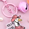 Iweca Silly Goose Birthday Decorations Girls One Silly Goose Keychain