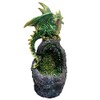 Nemesis Now Emerald Crystal Guard Figurine, Green, One Size
