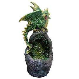 Nemesis Now Emerald Crystal Guard Figurine, Green, One Size