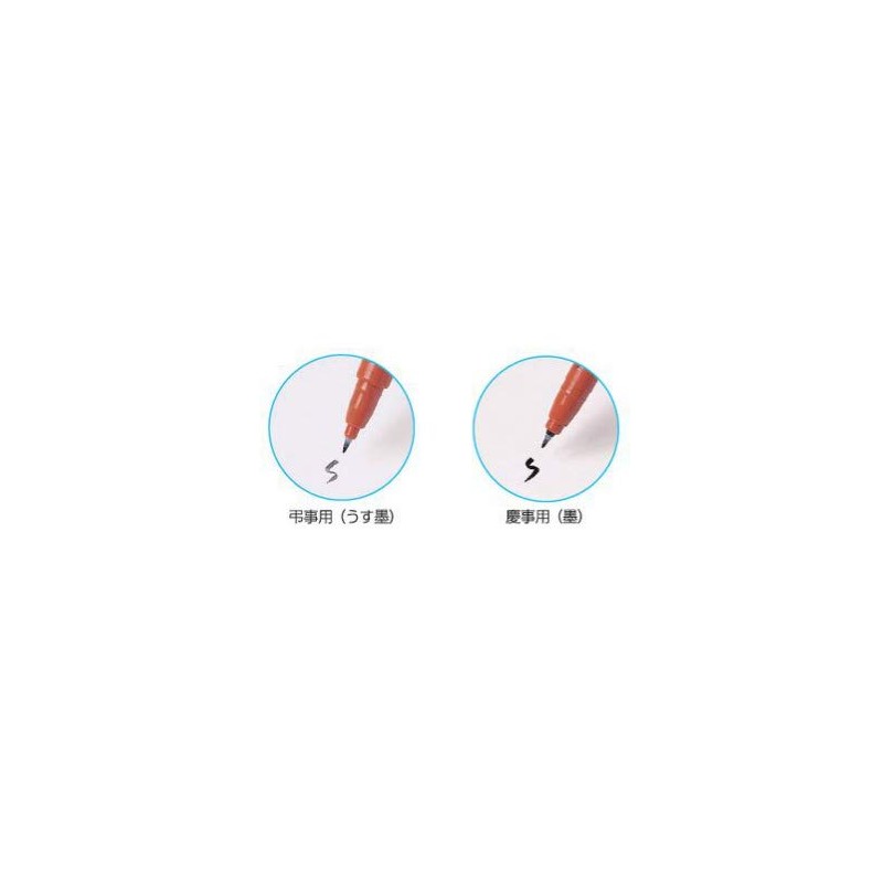 Raymay Fujii Congratulations Twin Brush Pen CF255 [Bulk Purchase Set