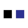 The Pixel Hut gs00067 Black with Blue Border Hood Stripes