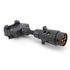Trailer Adapter 7 Pin Round Male Plug to 7 Pin