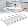 Bathroom Countertop Tray Stainless Steel Acrylic Modern Minimalist Design Space