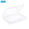 PATIKIL 4x6 Photo Storage Box, 4 Pack Photo Boxes Storage