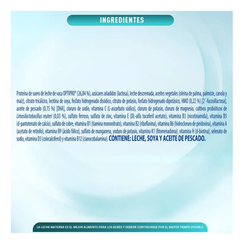 Fórmula de Continuación NAN Optimal Pro 2, De 6 a