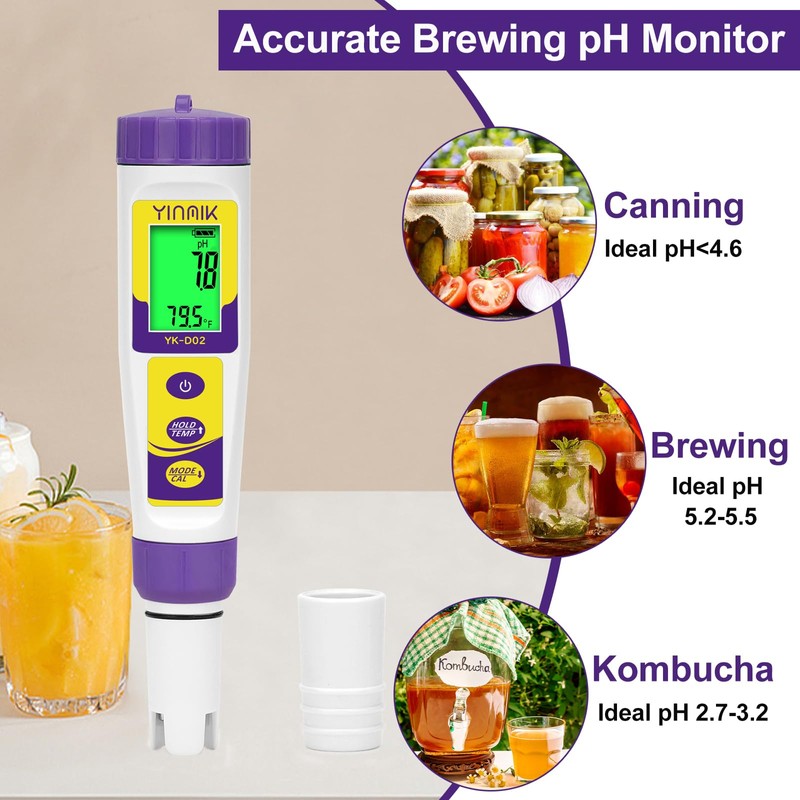 Hydrogen Water Tester, ORP Meter, TDS pH Meter for Drinking
