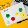 QEQSHQO 600 x Smiley Face Stickers, Mood Stickers, Smile Stickers,