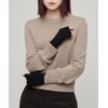 Musinsa Standard Fingerless Knit Gloves [Black]