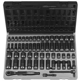 Grey Pneumatic Corp - 3/8 Drive X 9/16 Standard Duo-Socket - 6 Point (81018R)
